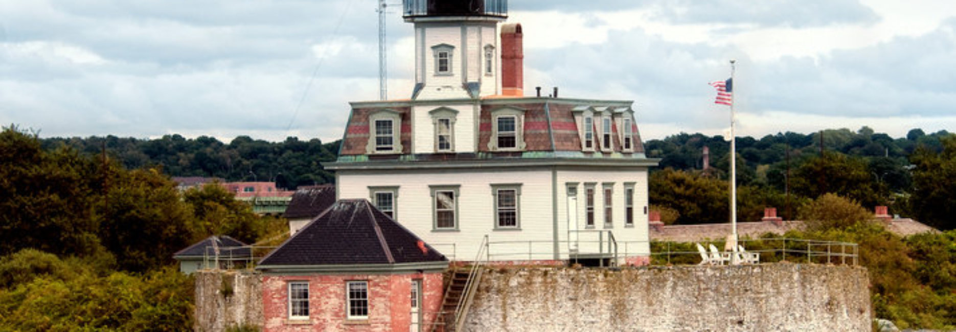 Newport, RI Harbor Sights: Spotlight on Rose Island