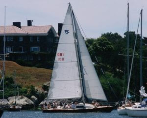 sightsailer sail Newport harbor