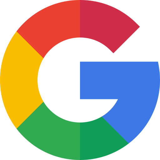 Google logo featuring a capital "G" in blue, red, yellow, and green segments on a light gray background—evoking the vibrant colors seen while Sightsailing along scenic coastlines.